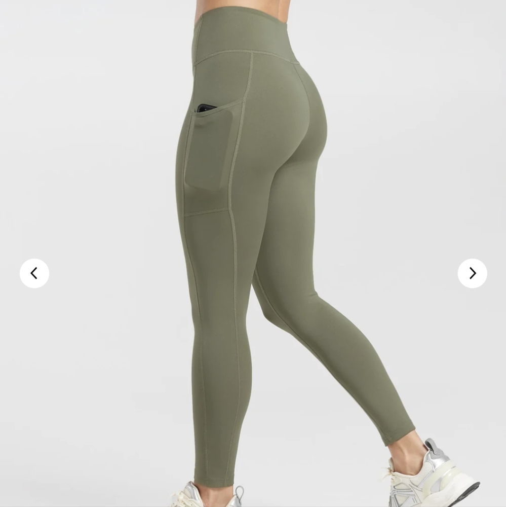 Gymshark Pocket Legging Dusty Olive